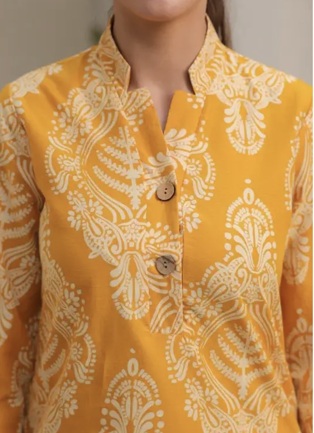 Blushing Tulip Printed Cotton Co-ord Set - Image 5