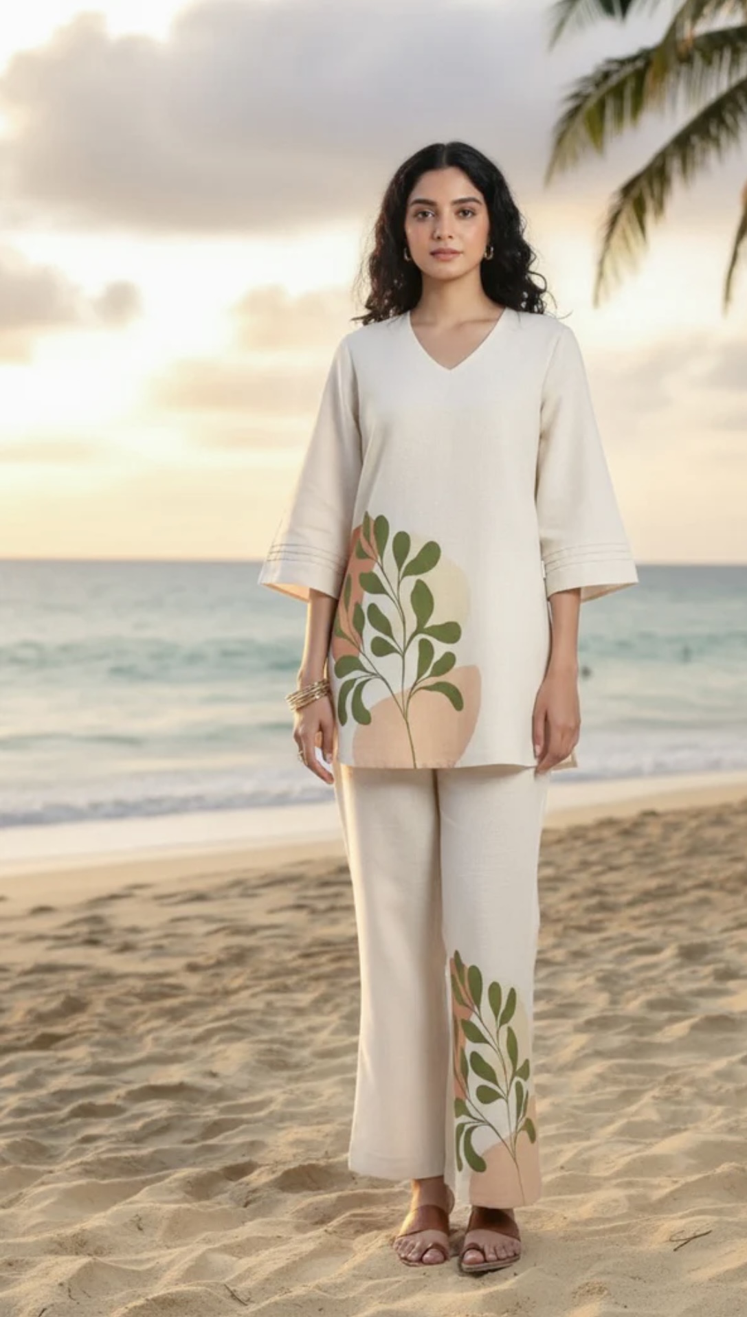 vivid vogue printed cotton co ord set vivid vogue printed cotton co ord set