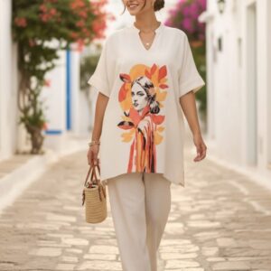 sunset muse cotton flex co ord set